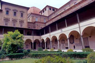 Florence-Medici Cloister